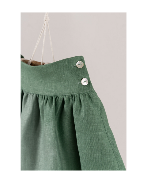 Falda verde - Trapolina